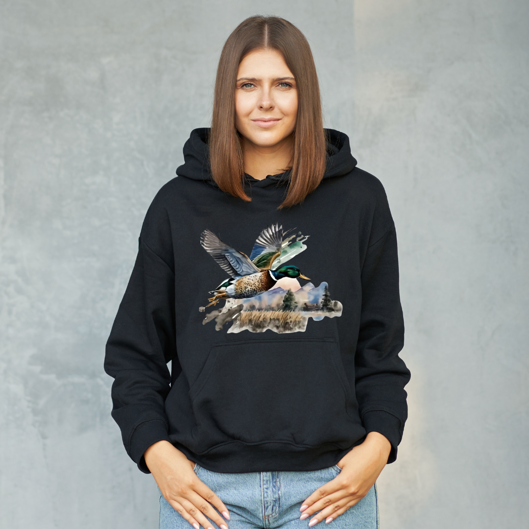 Girls - Guys - Hunting Lovers (Ducks) - Hoodies-13