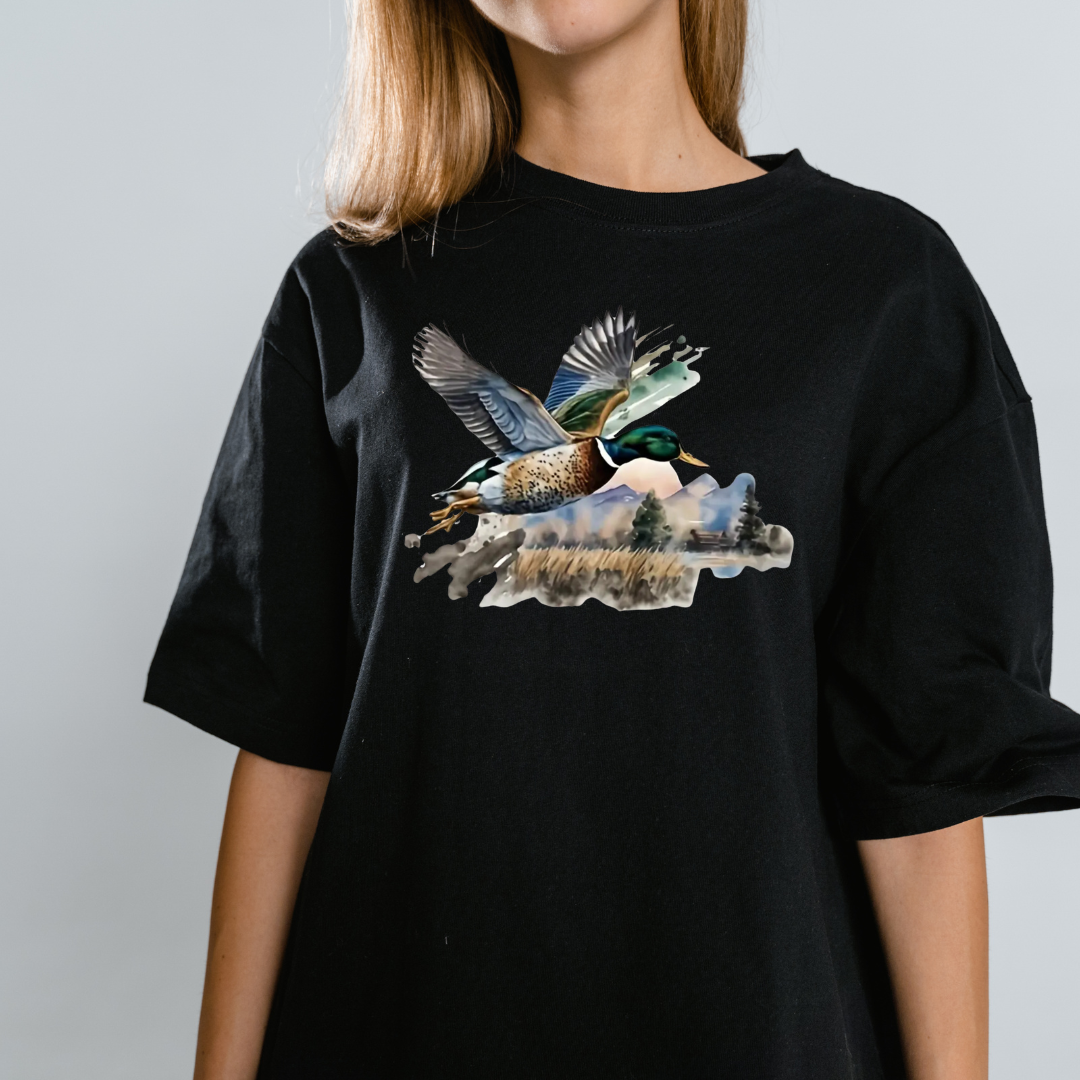 Girls/Guys - Hunting Lovers (Ducks) - Short Sleeve T-Shirt-13