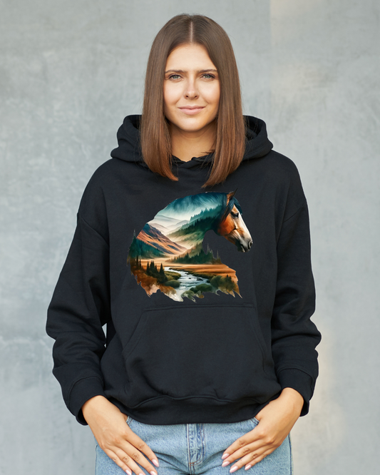Girls - Guys Horse Lovers - Hoodies-18