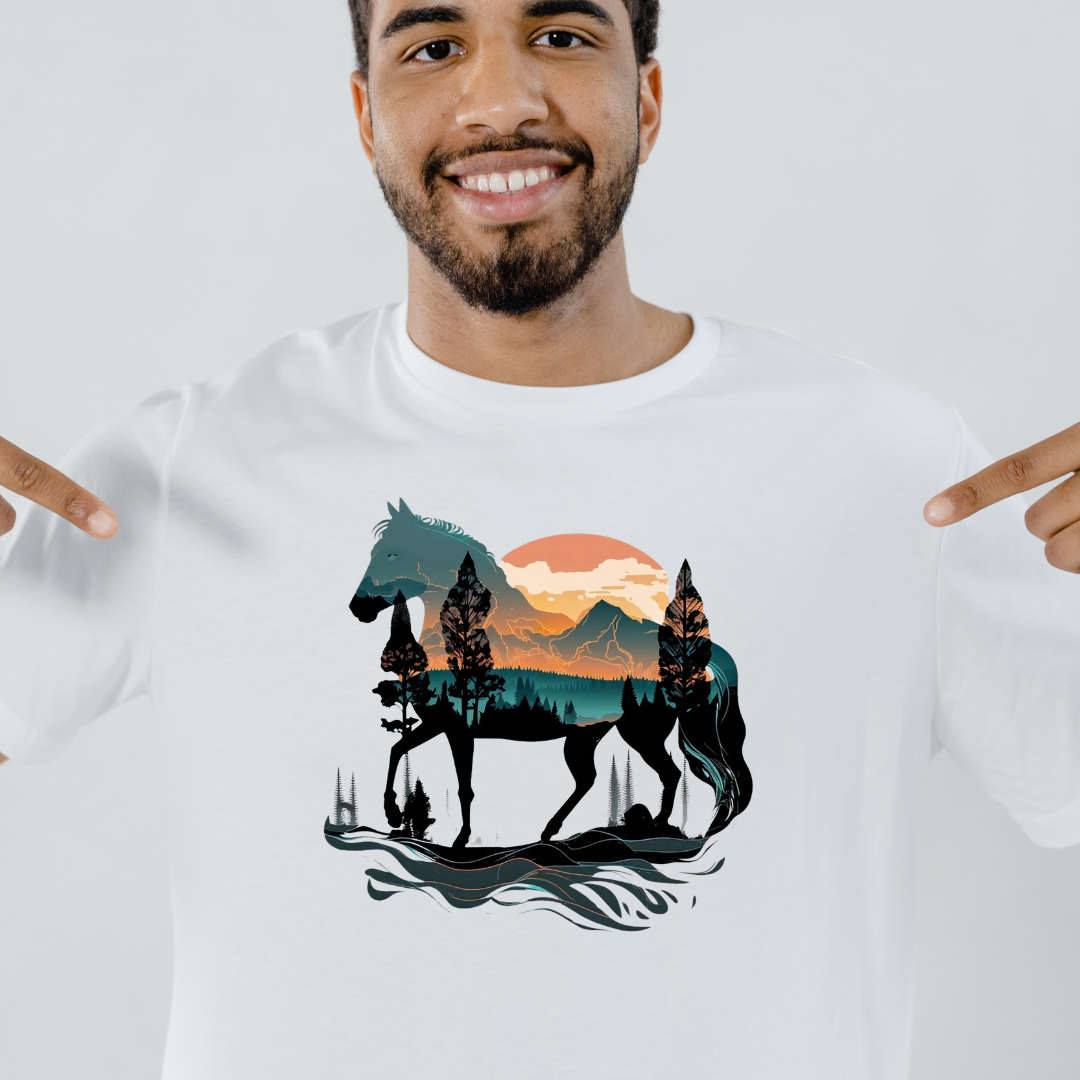 Girls - Guys - Horse Lovers - Short Sleeve T-Shirt-24