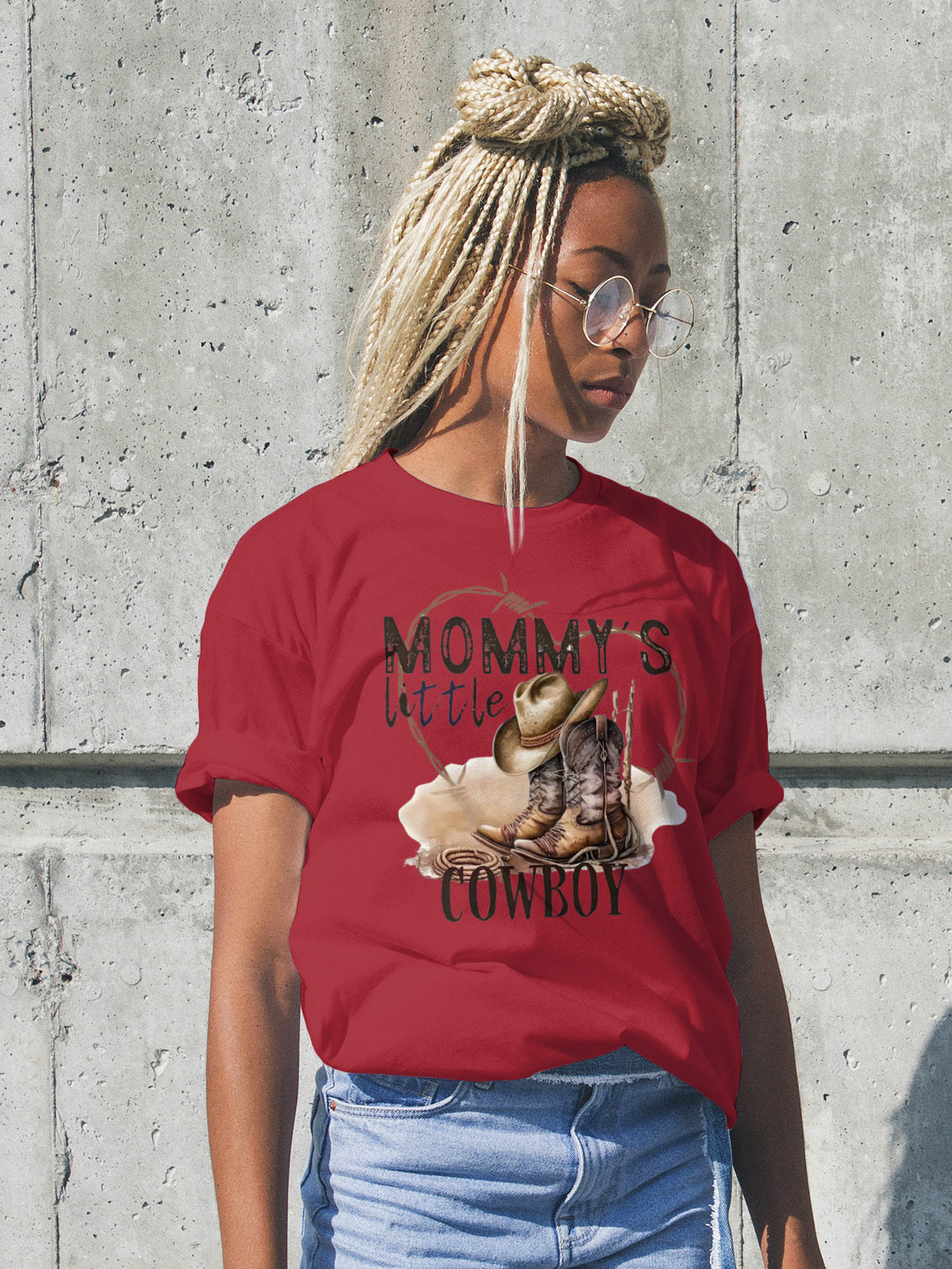 Girls - Cowgirls - Short Sleeve T-Shirt-32