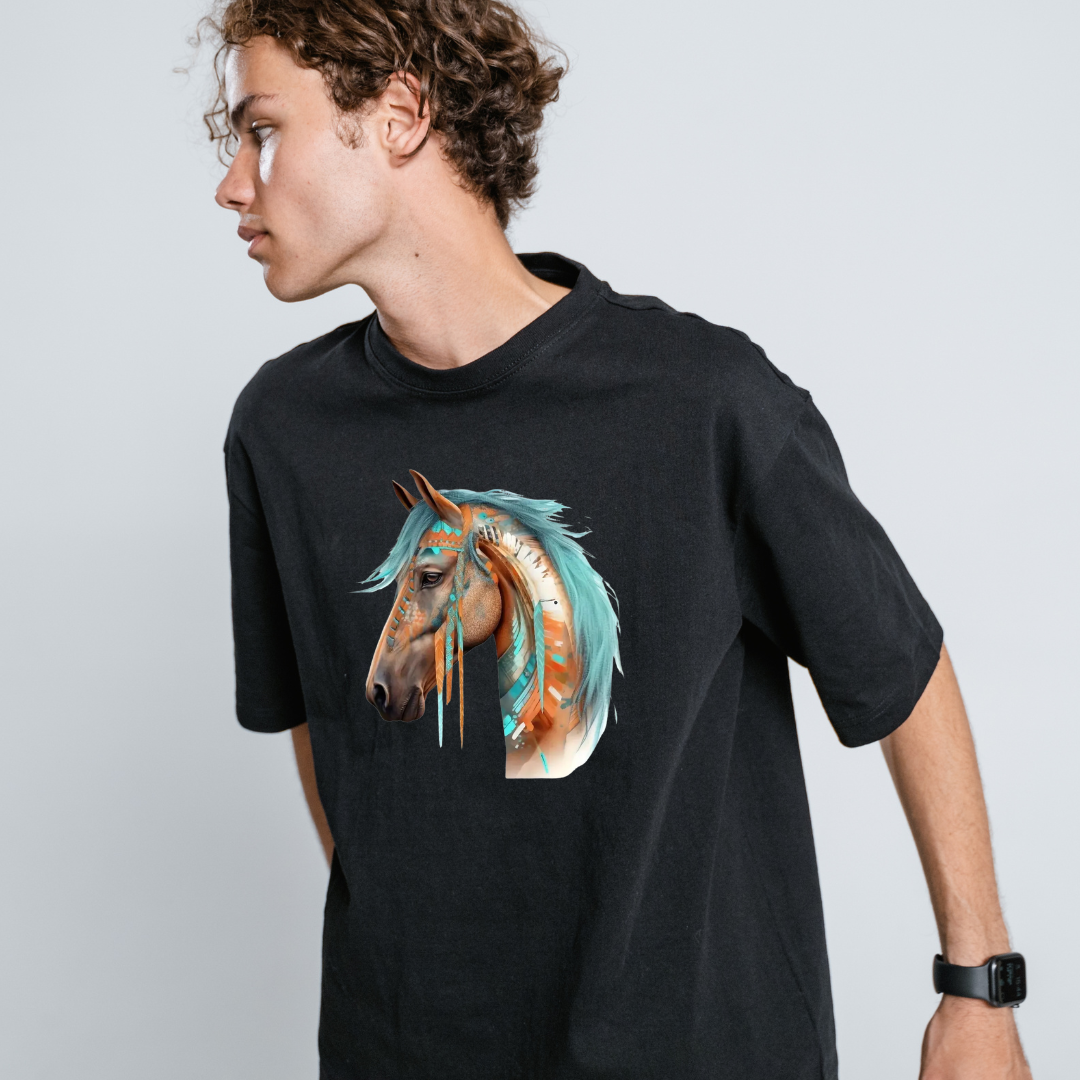 Girls-Guys - Horse Lovers - Short Sleeve T-Shirt-35