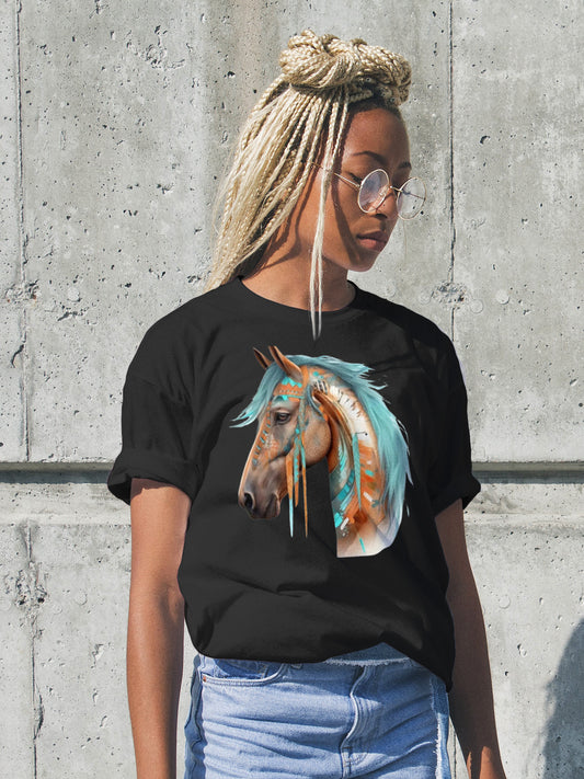 Girls-Guys - Horse Lovers - Short Sleeve T-Shirt-35
