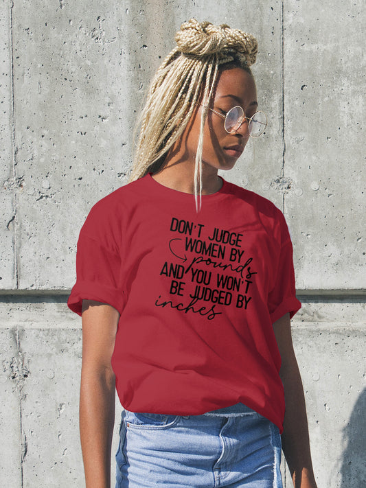Girls - Don't Judge - Short Sleeve T-Shirt-40