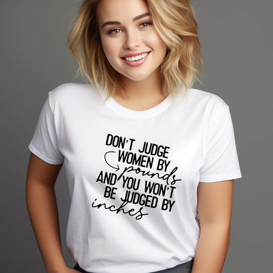 Girls - Don't Judge - Short Sleeve T-Shirt-40