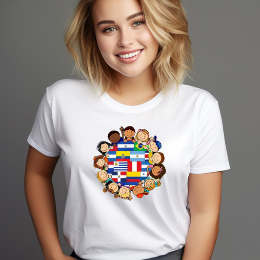 Girls-Guys - Spanish Heritage - Short Sleeve T-Shirt-44