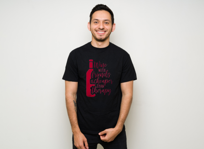 Girls/Guys - Wine Lovers - Short Sleeve T-Shirt-5
