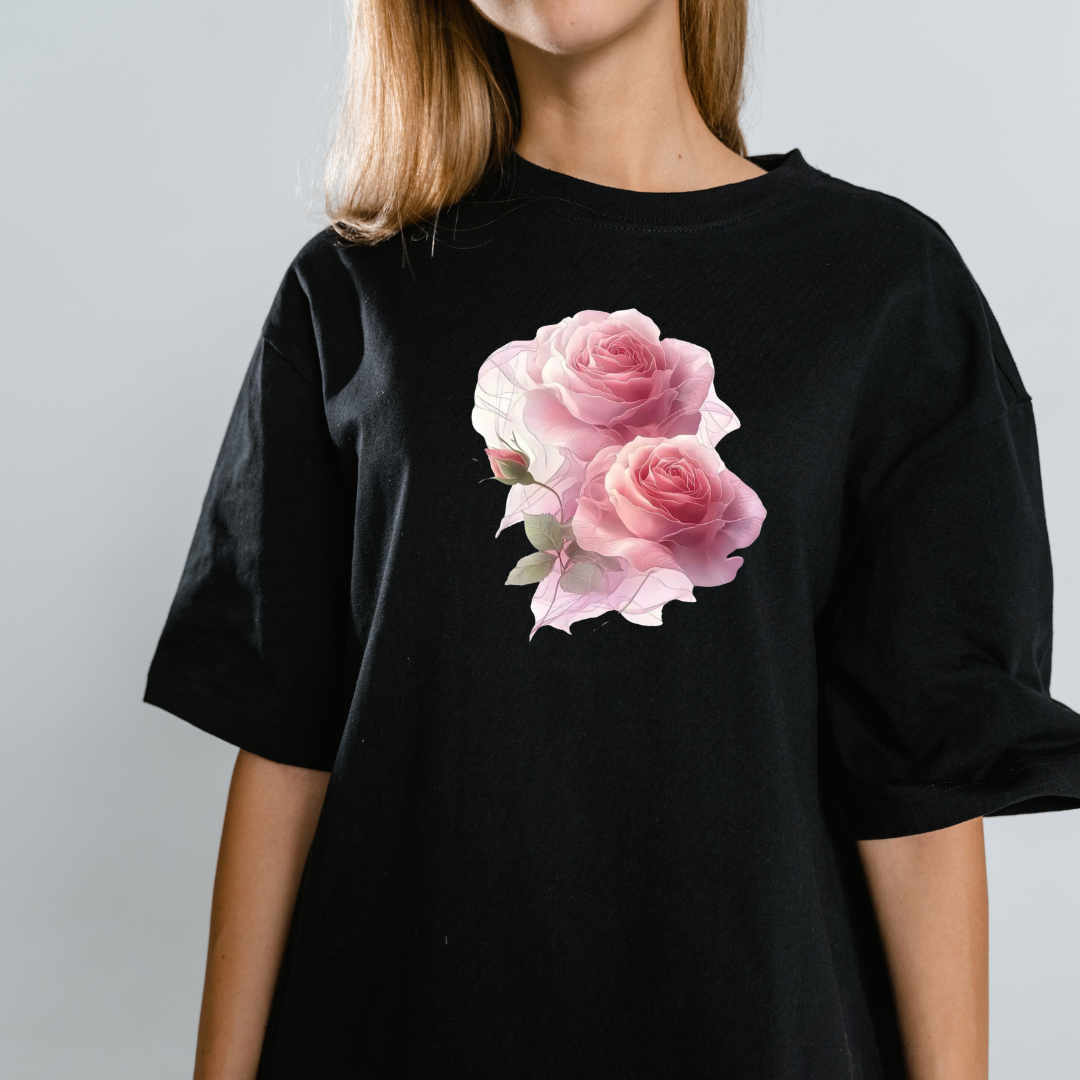 Girls-Guys Rosas - Short Sleeve T-Shirt-52