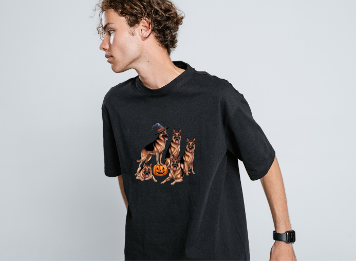 Girls-Guys - Halloween - Short Sleeve T-Shirt-53