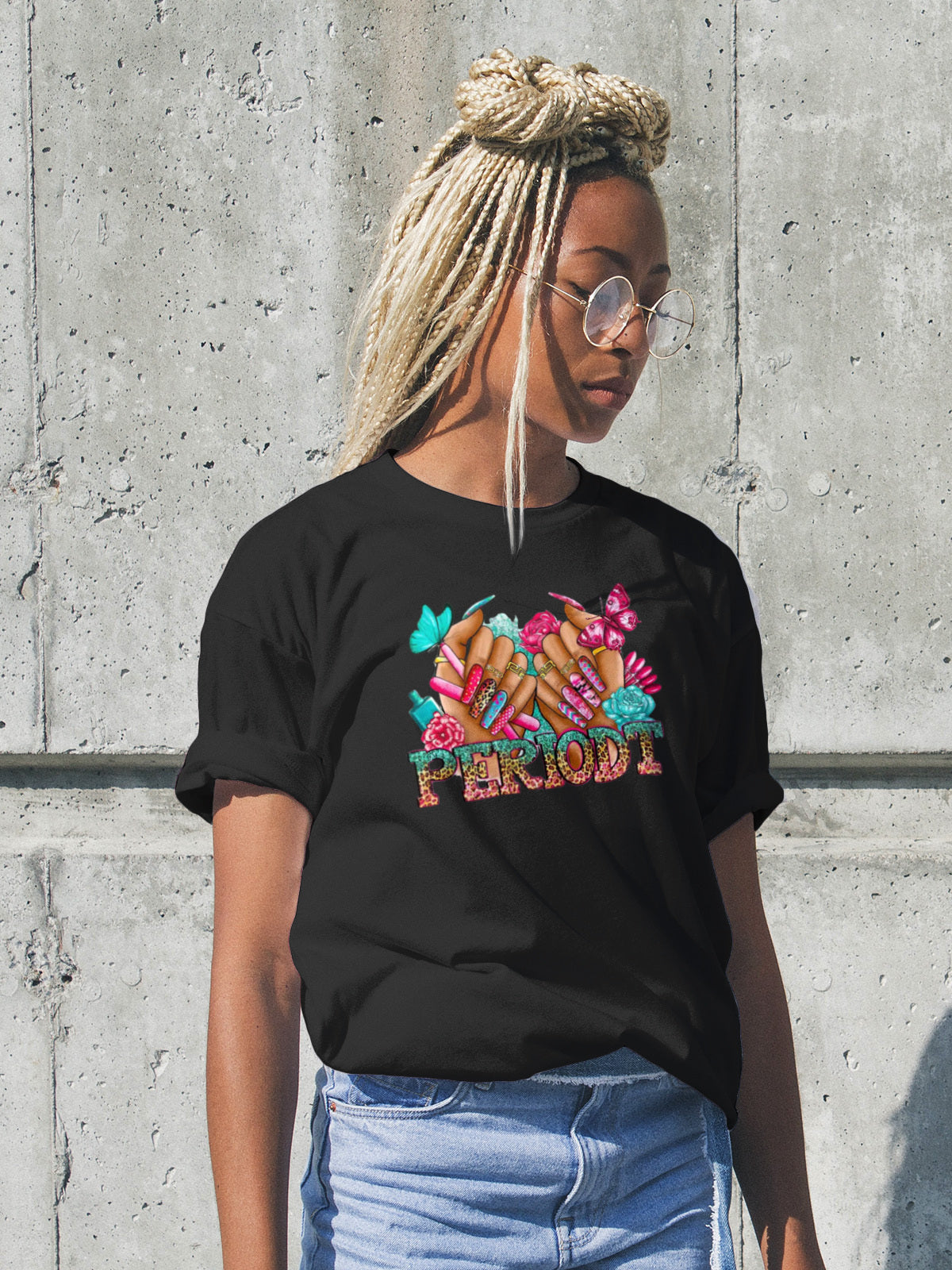 Girls - Nails and colors- Short Sleeve T-Shirt-6