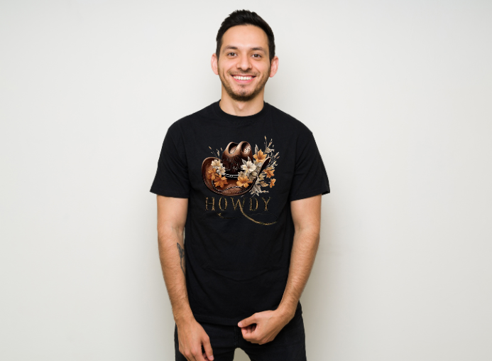 Girls-Guys - Howdy Cowboy - Short Sleeve T-Shirt-60