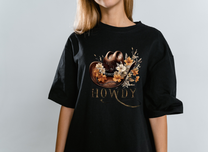 Girls-Guys - Howdy Cowboy - Short Sleeve T-Shirt-60
