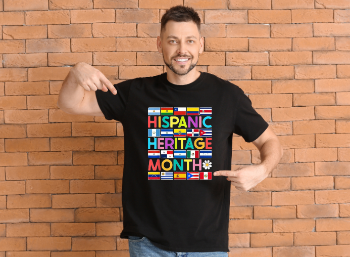 Girls-Guys -   Hispanic Heritage  - Short Sleeve T-Shirt-65