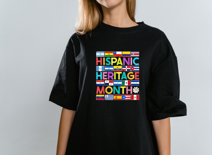 Girls-Guys -   Hispanic Heritage  - Short Sleeve T-Shirt-65