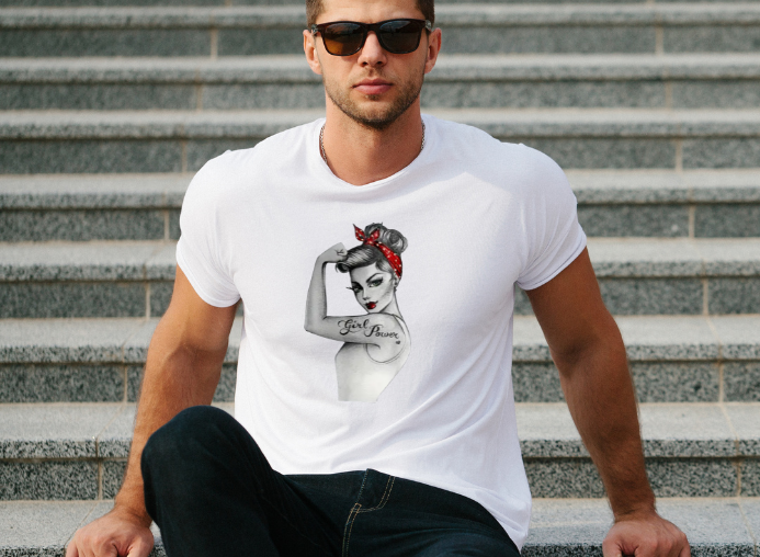 Girls-Guys - Girl Power - Short Sleeve T-Shirt-67