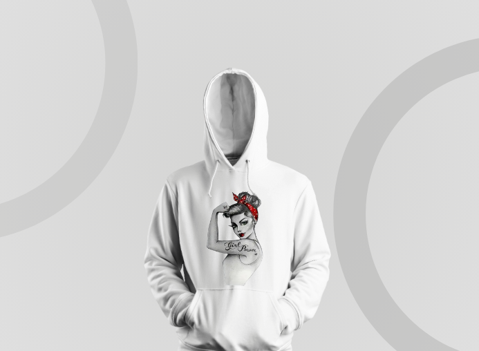 Girls-Guys - Girl Power - Hoodies-67