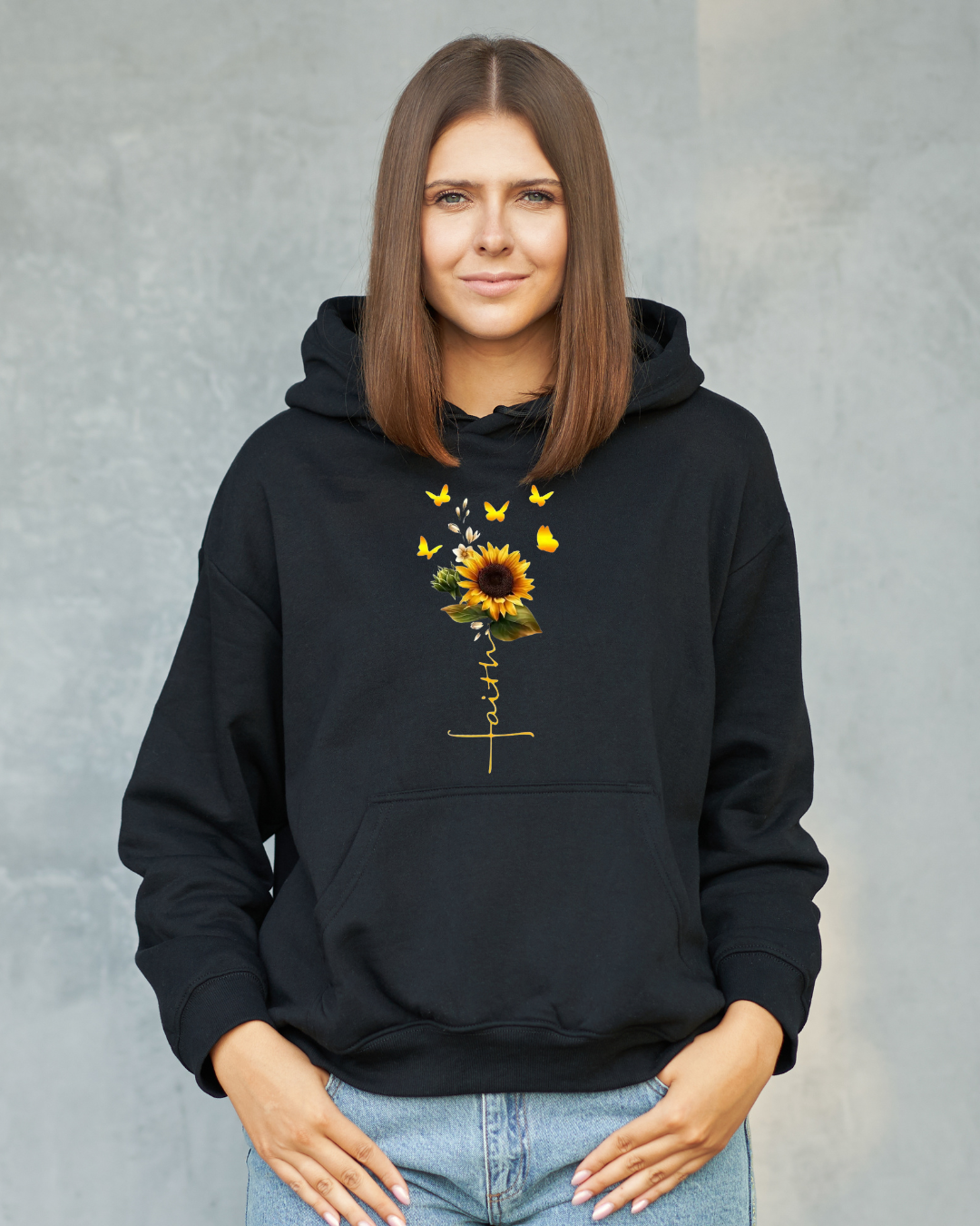 Girls - Guys - Sunflowers - Hoodies-26