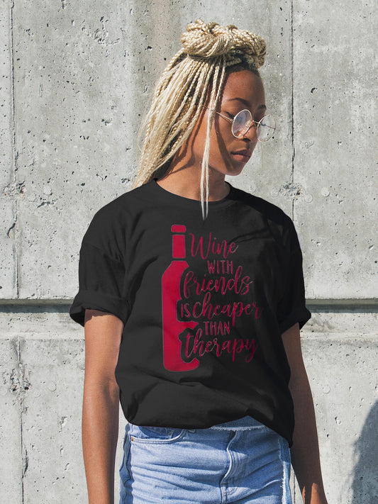 Girls/Guys - Wine Lovers - Short Sleeve T-Shirt-5